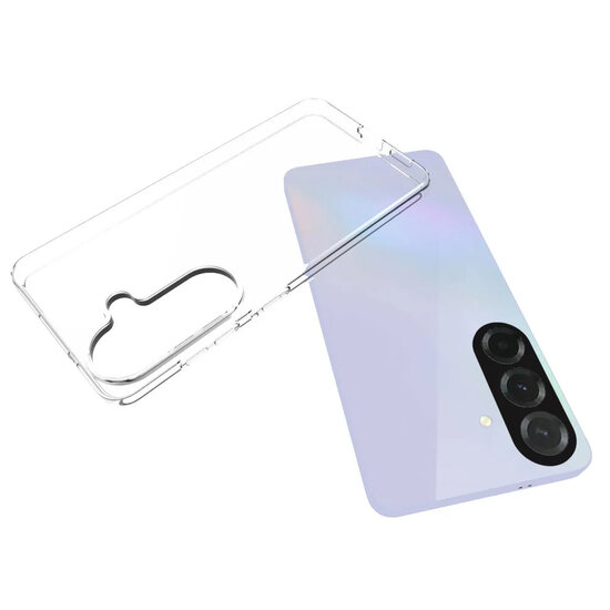 Samsung Galaxy S26 Hoesje - MobyDefend Transparante TPU Backcover - Volledig Doorzichtig