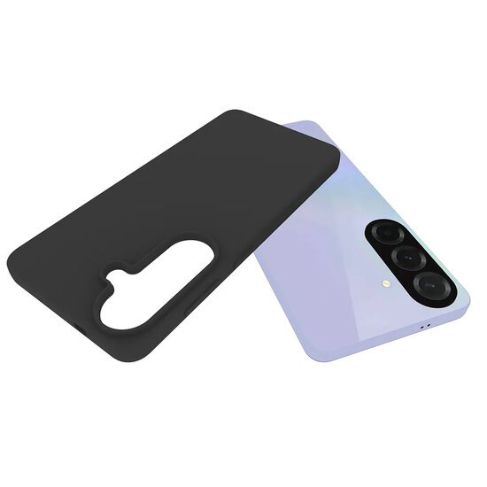 Samsung Galaxy S26 Hoesje - MobyDefend TPU Backcover - Mat Zwart