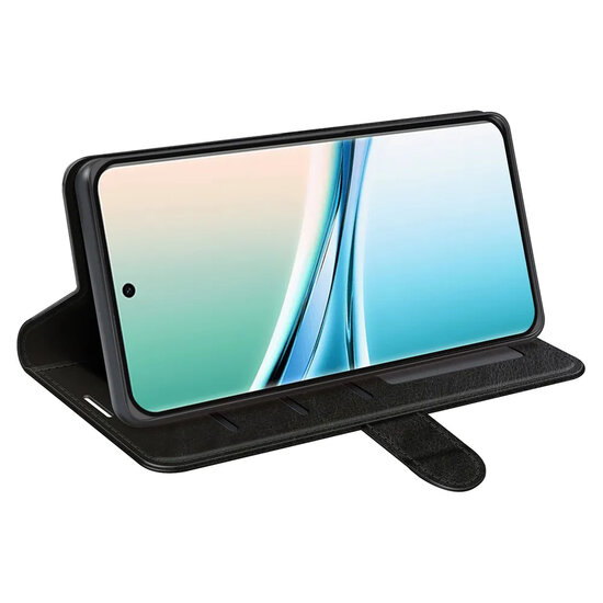 Xiaomi Redmi Note 15 5G Hoesje - MobyDefend Wallet Book Case (Sluiting Achterkant) - Zwart