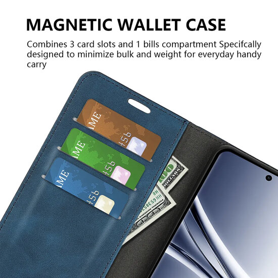 Xiaomi Redmi Note 15 4G Hoesje - MobyDefend Luxe Wallet Bookcase (Magnetische Sluiting) - Rood