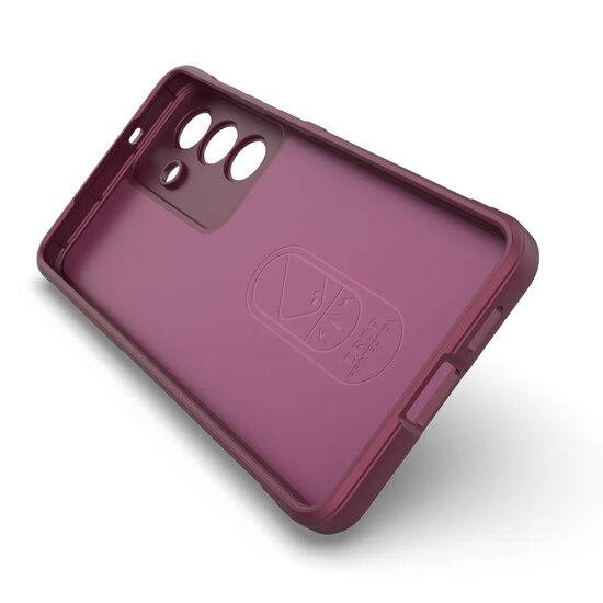 Samsung Galaxy S26 Plus (S26+) Hoesje - MobyDefend TPU Gripcase - Donkerpaars