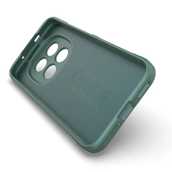 Xiaomi Redmi Note 15 Pro Plus 5G Hoesje - MobyDefend TPU Gripcase - Groen
