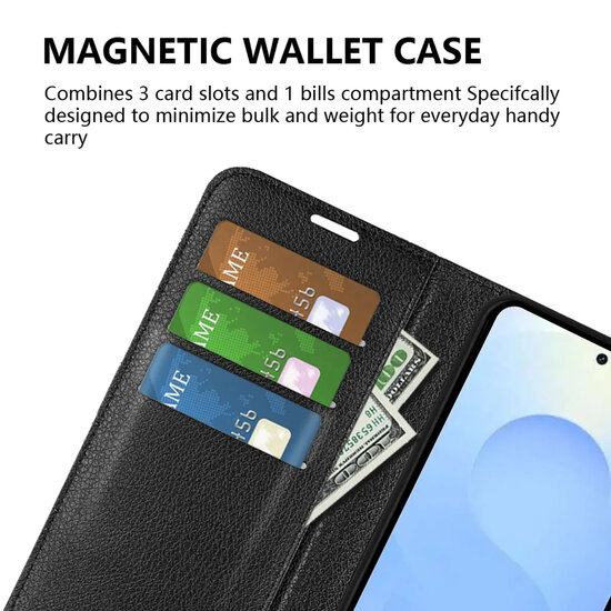 Samsung Galaxy S26 Plus (S26+) Hoesje - MobyDefend Kunstleren Wallet Book Case (Sluiting Voorkant) - Bruin