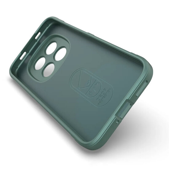 Xiaomi Redmi Note 15 Pro 5G Hoesje - MobyDefend TPU Gripcase - Groen