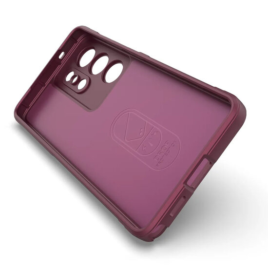 Samsung Galaxy S26 Ultra Hoesje - MobyDefend TPU Gripcase - Donkerpaars
