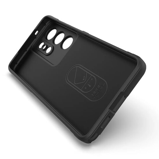 Samsung Galaxy S26 Ultra Hoesje - MobyDefend TPU Gripcase - Zwart