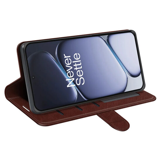 Xiaomi Redmi Note 15 Pro 4G Hoesje - MobyDefend Wallet Book Case (Sluiting Achterkant) - Bruin