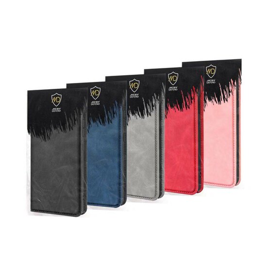 Xiaomi Redmi Note 15 Pro 4G Hoesje - MobyDefend Luxe Wallet Bookcase (Magnetische Sluiting) - Zwart