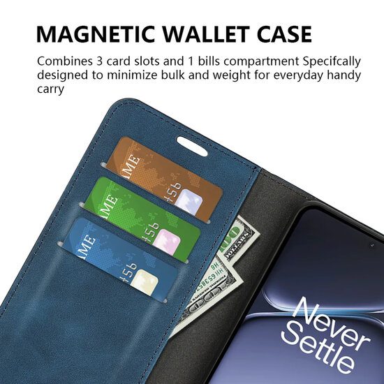 Xiaomi Redmi Note 15 Pro 4G Hoesje - MobyDefend Luxe Wallet Bookcase (Magnetische Sluiting) - Zwart