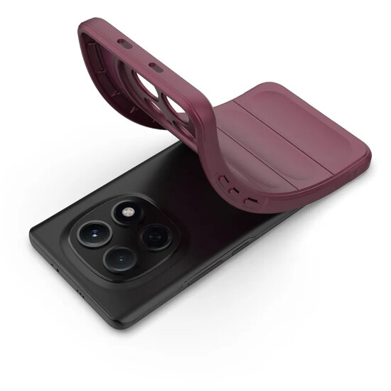 Xiaomi Redmi Note 15 5G Hoesje - MobyDefend TPU Gripcase - Donkerpaars