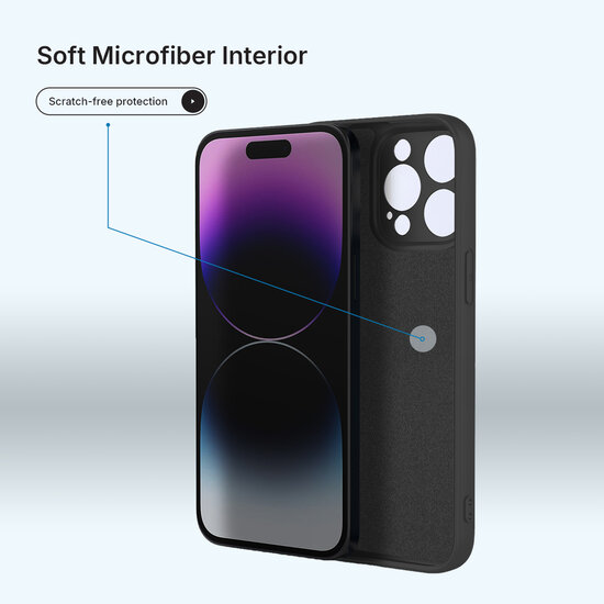 Nothing Phone (3a) Lite Hoesje - MobyDefend Matte Siliconen Backcover - Zwart