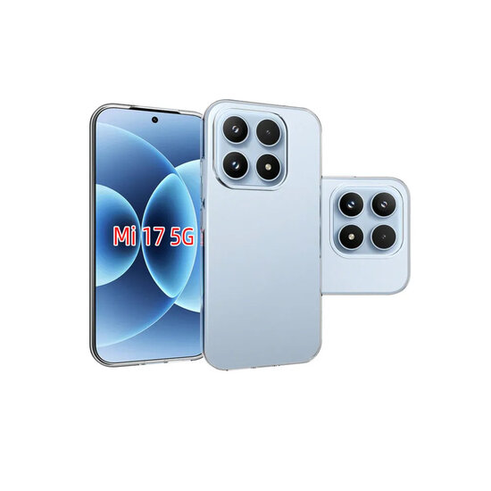 Xiaomi 17 Hoesje - MobyDefend Transparante TPU Backcover - Volledig Doorzichtig
