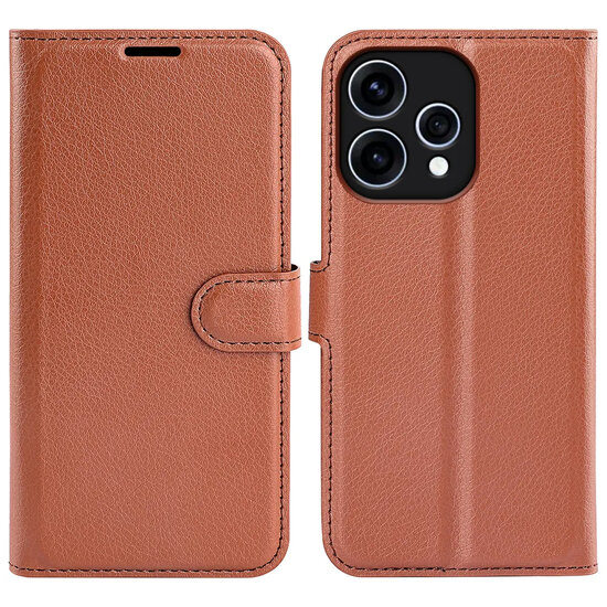 Oppo Reno15 Hoesje - MobyDefend Kunstleren Wallet Book Case (Sluiting Voorkant) - Bruin