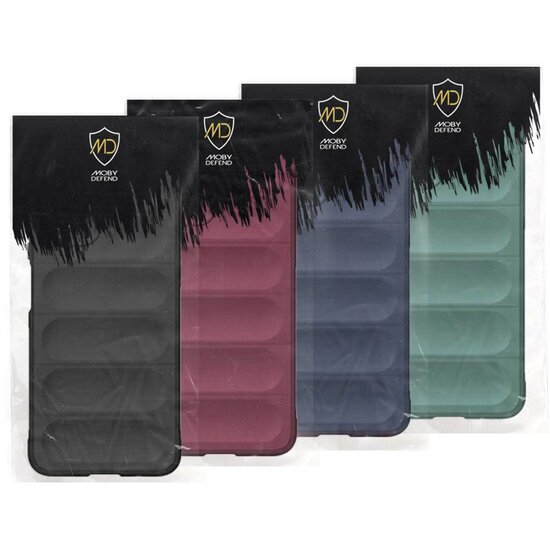 Xiaomi Redmi Note 15 Pro 4G Hoesje - MobyDefend TPU Gripcase - Zwart