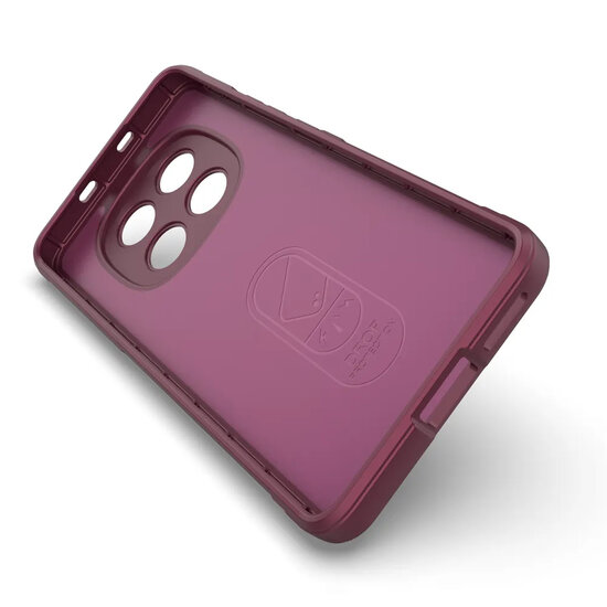 Xiaomi Redmi Note 15 4G Hoesje - MobyDefend TPU Gripcase - Donkerpaars