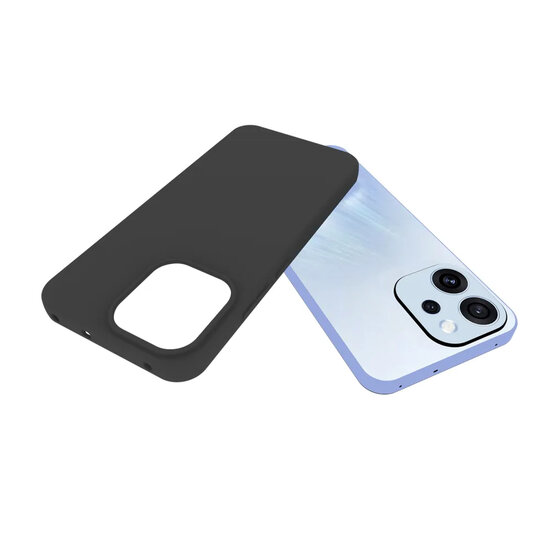 Oppo Reno15 F / Oppo Reno15 FS Hoesje - MobyDefend TPU Backcover - Mat Zwart