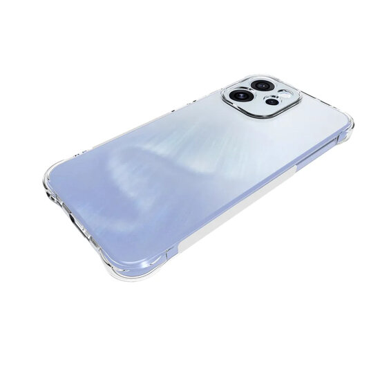 Oppo Reno15 F / Oppo Reno15 FS Hoesje - MobyDefend Transparante Shockproof TPU Backcover - Verstevigde Hoeken - Volledig Doorzichtig