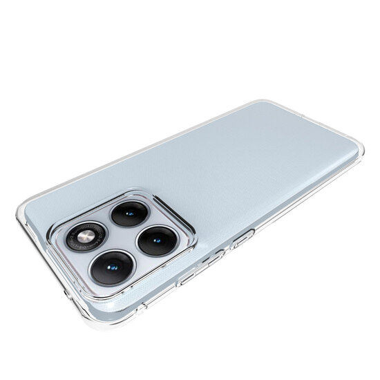 Motorola Edge 70 Fusion Hoesje - MobyDefend Transparante TPU Backcover - Volledig Doorzichtig