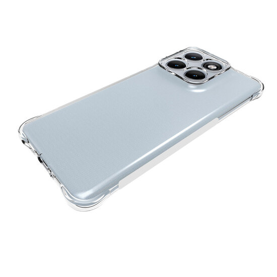 Motorola Edge 70 Fusion Hoesje - MobyDefend Transparante Shockproof TPU Backcover - Verstevigde Hoeken - Volledig Doorzichtig