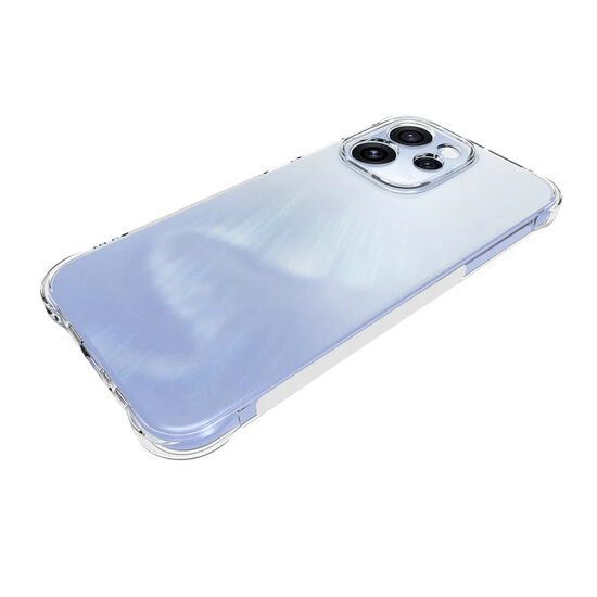Oppo Reno15 Pro Hoesje - MobyDefend Transparante Shockproof TPU Backcover - Verstevigde Hoeken - Volledig Doorzichtig