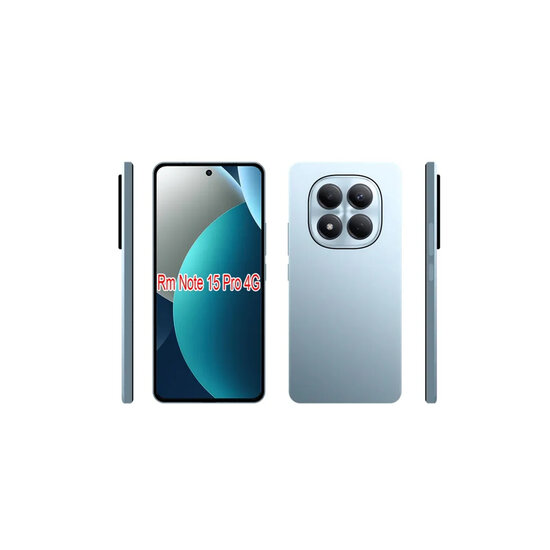 Xiaomi Redmi Note 15 Pro 4G Hoesje - MobyDefend Transparante TPU Backcover - Volledig Doorzichtig