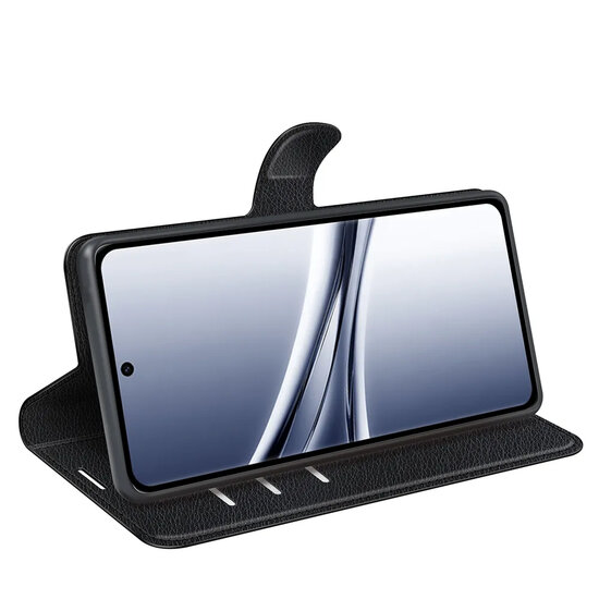 Xiaomi Redmi Note 15 4G Hoesje - MobyDefend Kunstleren Wallet Book Case (Sluiting Voorkant) - Zwart