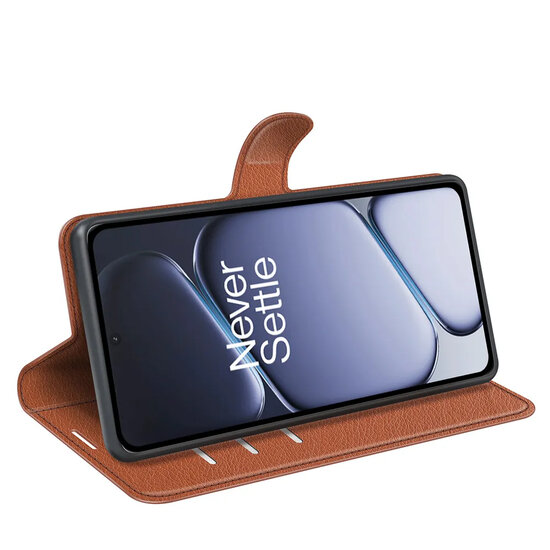 Xiaomi Redmi Note 15 Pro 4G Hoesje - MobyDefend Kunstleren Wallet Book Case (Sluiting Voorkant) - Bruin