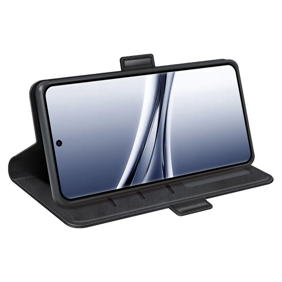 Xiaomi Redmi Note 15 5G Hoesje - MobyDefend Luxe Wallet Book Case (Sluiting Zijkant) - Zwart