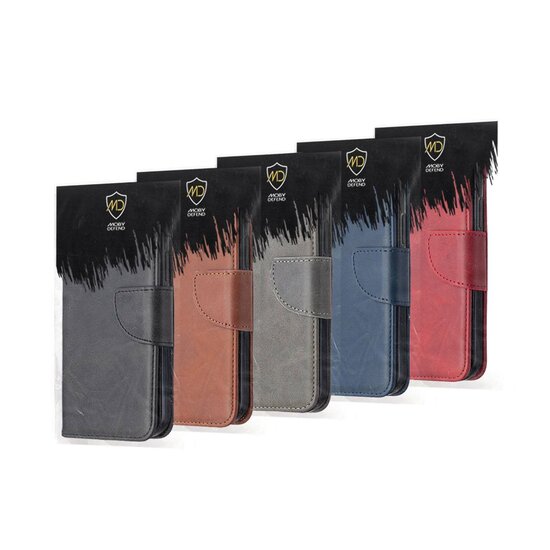 Xiaomi Redmi Note 15 Pro 5G Hoesje - MobyDefend Wallet Book Case Met Koord - Zwart