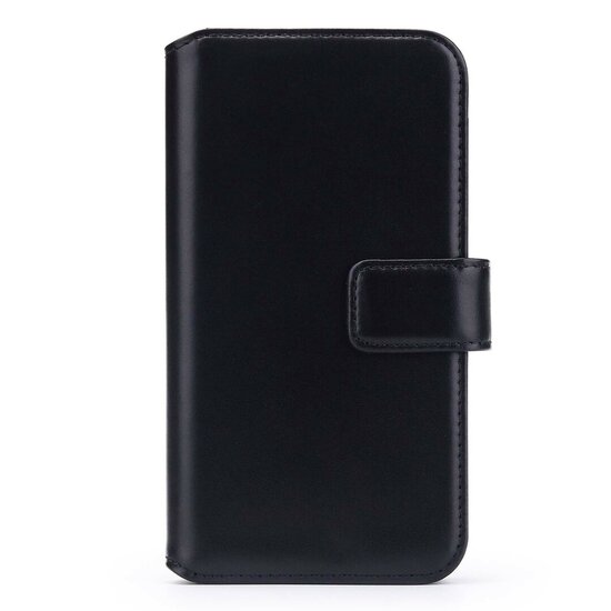 Samsung Galaxy A37 Hoesje - Luxe Leren MobyDefend Wallet Bookcase - Zwart