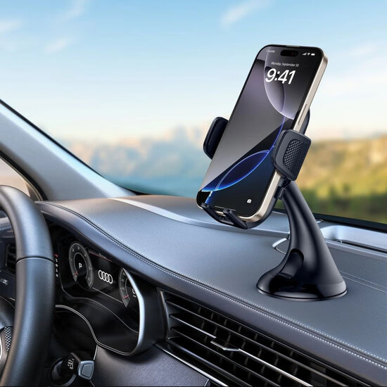 Tech-Protect Universele Telefoonhouder - Dashboard en Ventilatierooster - Autohouder - Zwart
