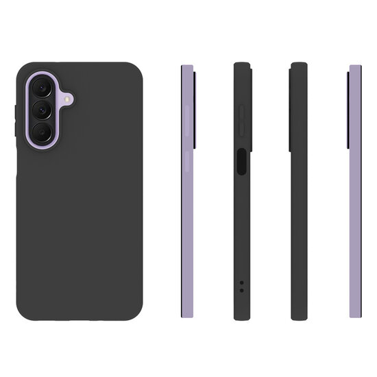 Samsung Galaxy A27 Hoesje - MobyDefend TPU Backcover - Mat Zwart
