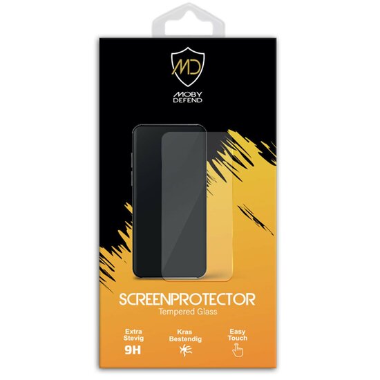 3-Pack Sony Xperia 1 VIII Screenprotectors - MobyDefend Screensavers Met Zwarte Randen - Gehard Glas 