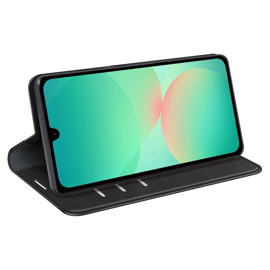 Samsung Galaxy A27 Hoesje - MobyDefend Luxe Wallet Bookcase (Magnetische Sluiting) - Zwart