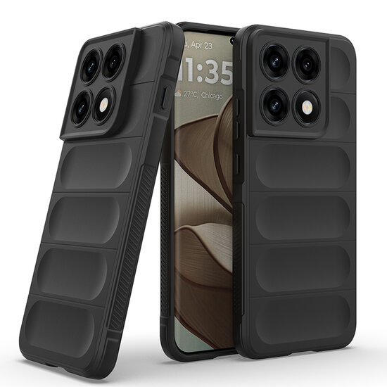 Motorola Edge 70 Pro Hoesje - MobyDefend TPU Gripcase - Donkerpaars