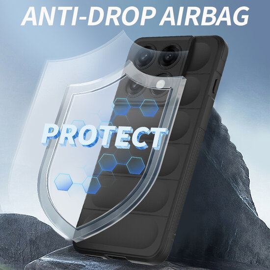 Motorola Edge 70 Pro Hoesje - MobyDefend TPU Gripcase - Donkerpaars