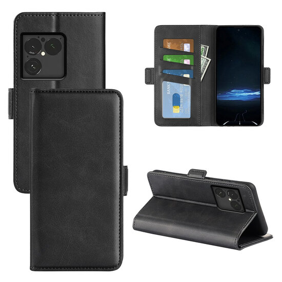 Sony Xperia 1 VIII Hoesje - MobyDefend Luxe Wallet Book Case (Sluiting Zijkant) - Zwart