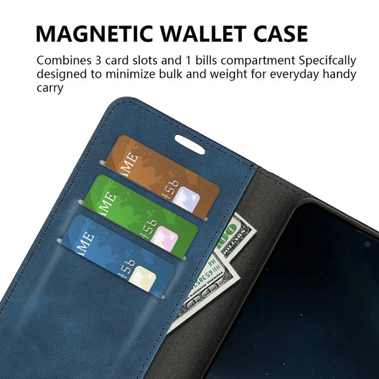 Sony Xperia 1 VIII Hoesje - MobyDefend Luxe Wallet Bookcase (Magnetische Sluiting) - Grijs