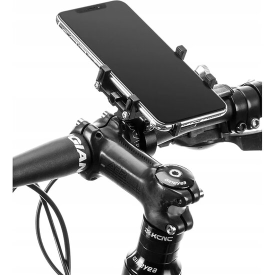 Tech-Protect Universele Telefoonhouder - Fiets- en motorhouder - Zwart