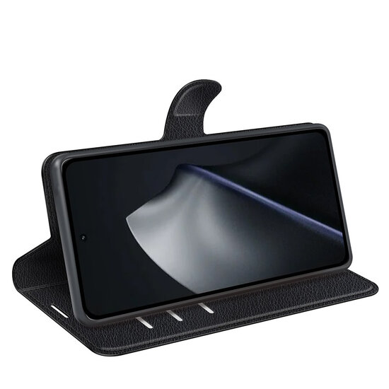 Xiaomi 17T Hoesje - MobyDefend Kunstleren Wallet Book Case (Sluiting Voorkant) - Zwart