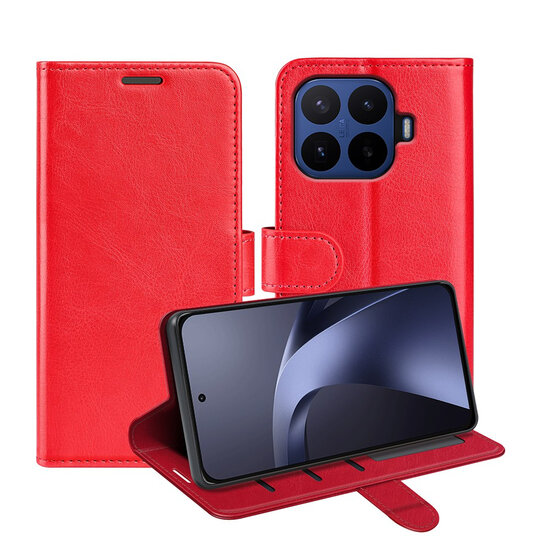Xiaomi 17T Pro Hoesje - MobyDefend Wallet Book Case (Sluiting Achterkant) - Rood