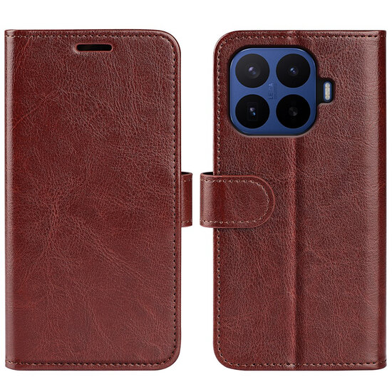 Xiaomi 17T Pro Hoesje - MobyDefend Wallet Book Case (Sluiting Achterkant) - Bruin