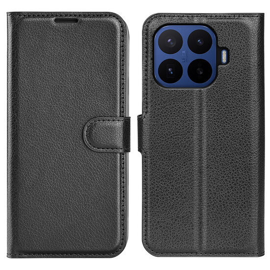 Xiaomi 17T Pro Hoesje - MobyDefend Kunstleren Wallet Book Case (Sluiting Voorkant) - Zwart