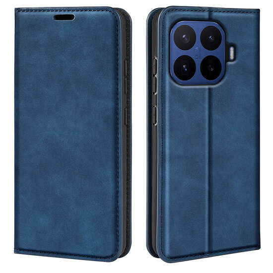 Xiaomi 17T Pro Hoesje - MobyDefend Luxe Wallet Bookcase (Magnetische Sluiting) - Blauw
