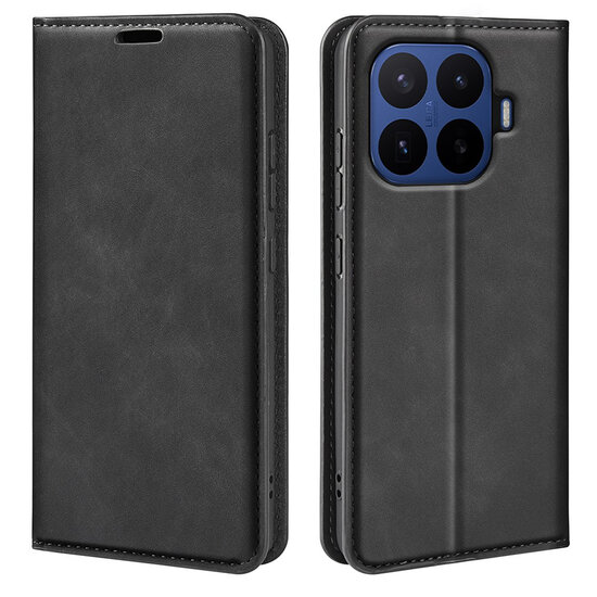Xiaomi 17T Pro Hoesje - MobyDefend Luxe Wallet Bookcase (Magnetische Sluiting) - Zwart