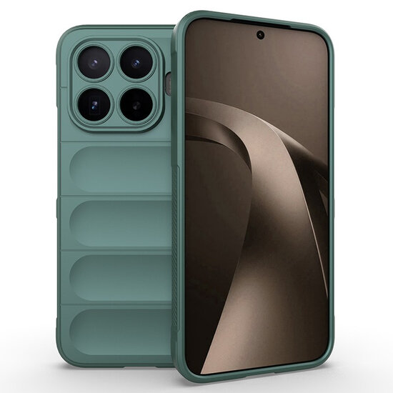 Xiaomi 17T Pro Hoesje - MobyDefend TPU Gripcase - Groen