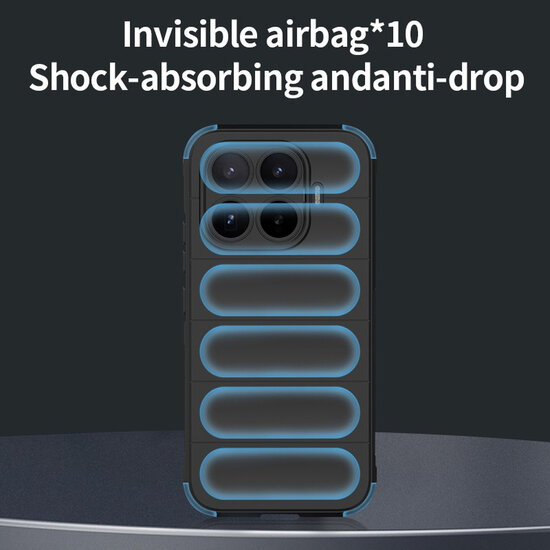 Xiaomi 17T Hoesje - MobyDefend TPU Gripcase - Donkerpaars