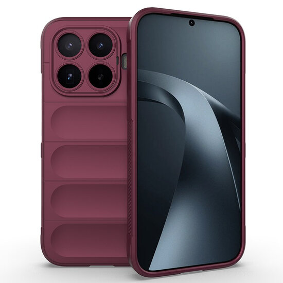 Xiaomi 17T Hoesje - MobyDefend TPU Gripcase - Donkerpaars