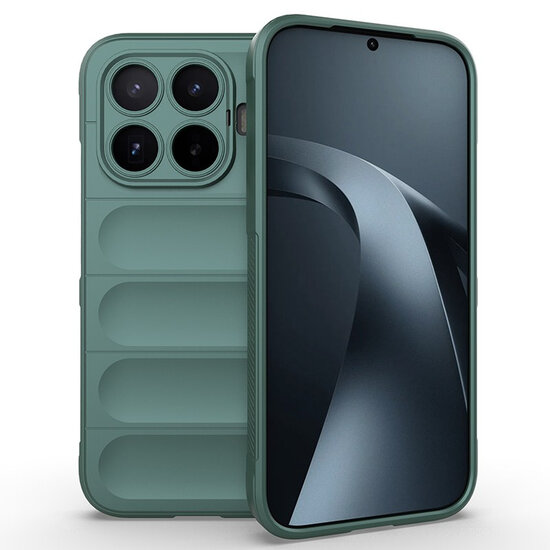 Xiaomi 17T Hoesje - MobyDefend TPU Gripcase - Groen