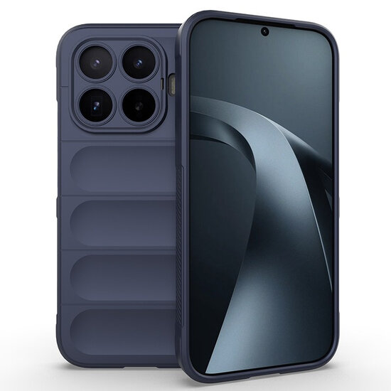 Xiaomi 17T Hoesje - MobyDefend TPU Gripcase - Blauw